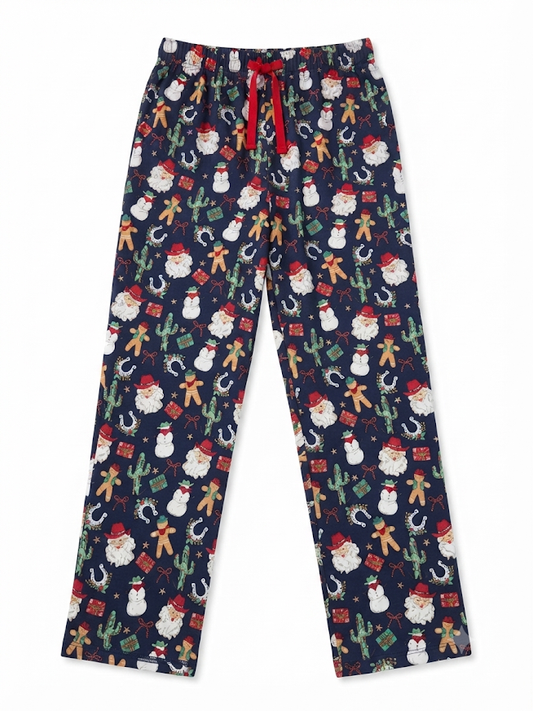 RuffleButts - Giddy Up Santa Adult Pajama Pants