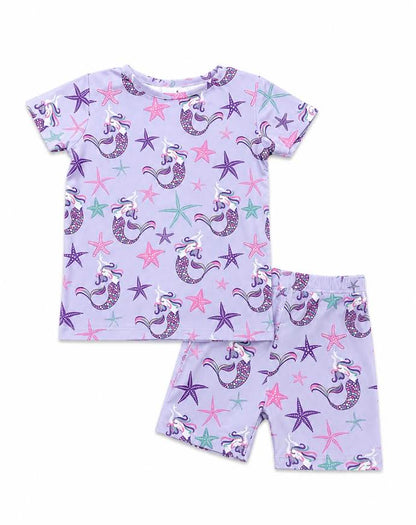 Sweet Bamboo - Lavender Mermaid Pajamas