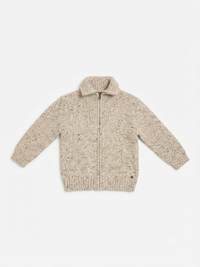 Mayoral - Boy's Tweed Knit Sweater