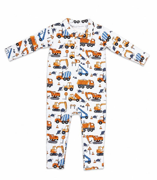Sweet Bambo - Construction One Piece Sleeper
