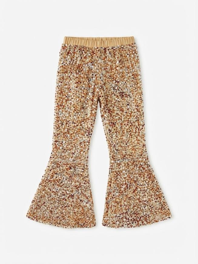 Lulu Bebe - Gold Go Go Pants