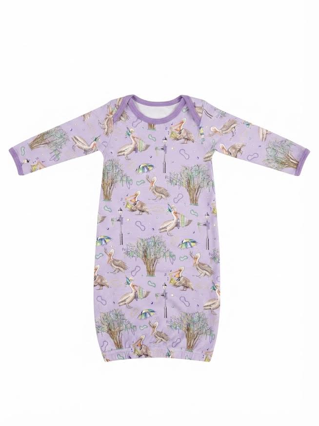 Nola Tawk - Feather & Floats Gown