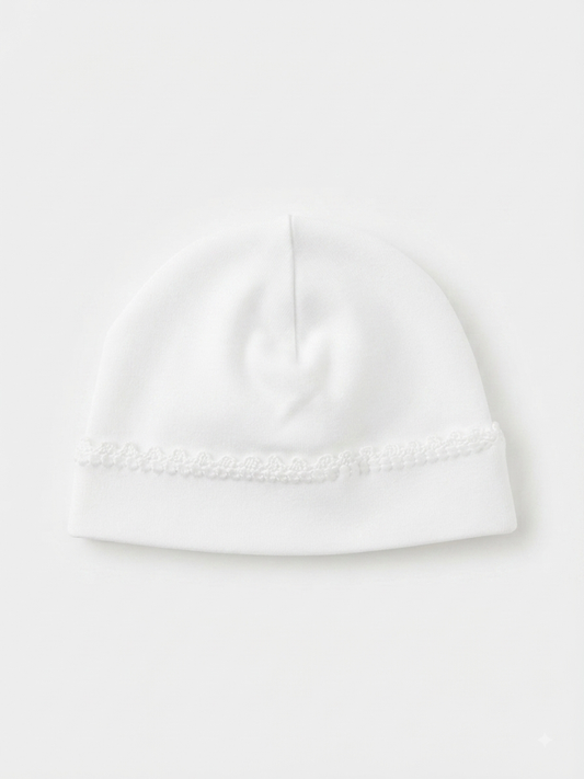 Pixie Lily - White Baby Jersey Cap