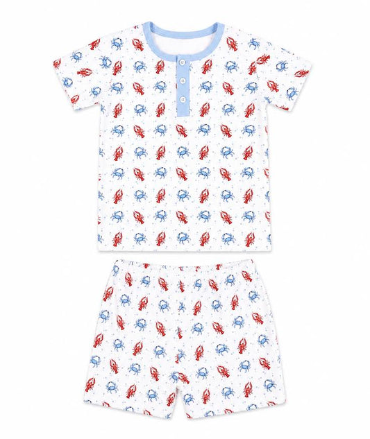 La Luna - Crabs And Crawfish SS Short Set Pajama