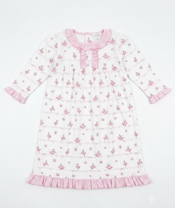 Baby Loren Ballerinas Long Sleeve Morning Dress
