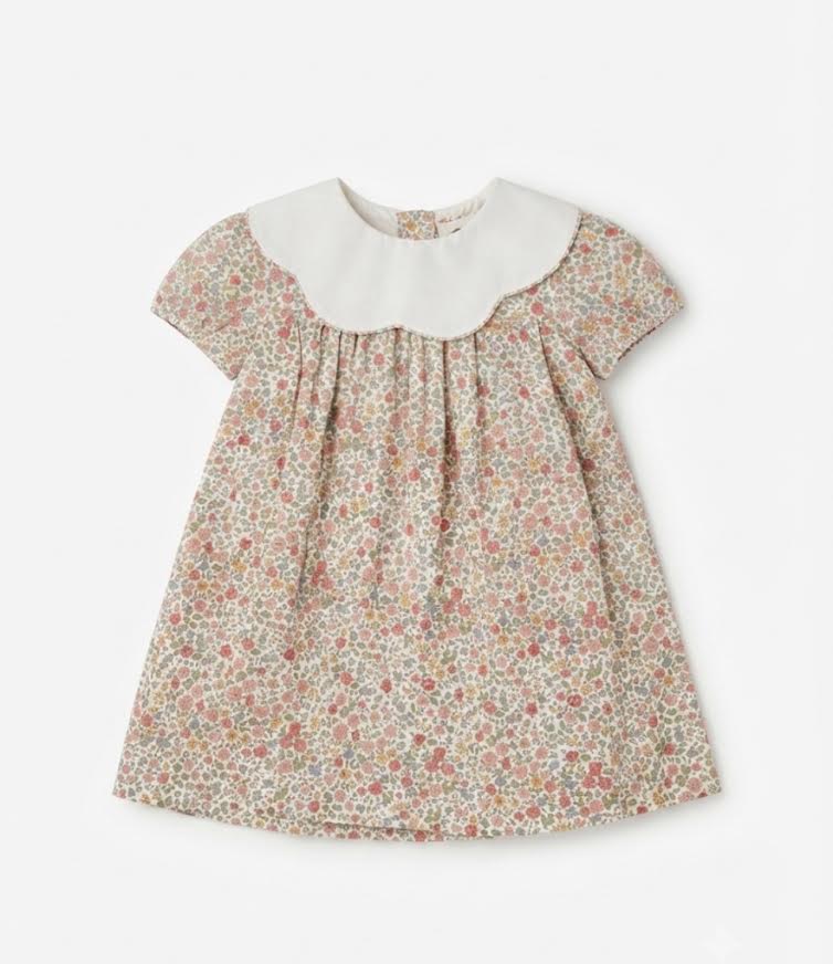 Sophia & Lucas - Storybook Vintage Scallop Dress