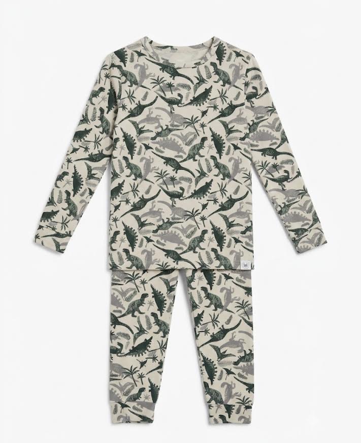 Sweet Bamboo - Dinosaur Fossil Pajamas