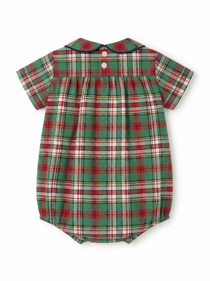 Bailey Boys - Boy's Christmas Plaid Bubble