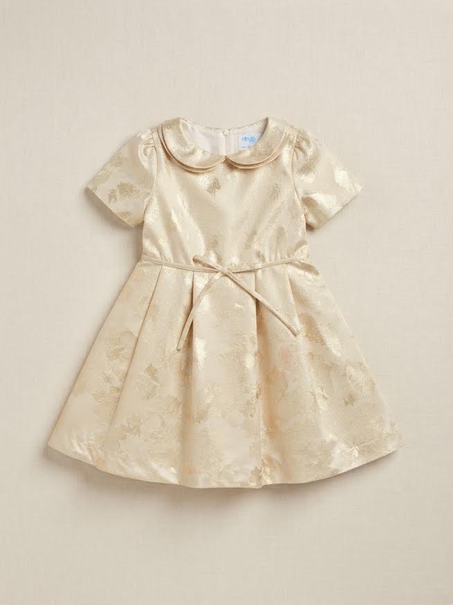 Luli & Me - Golden Flowers Dress