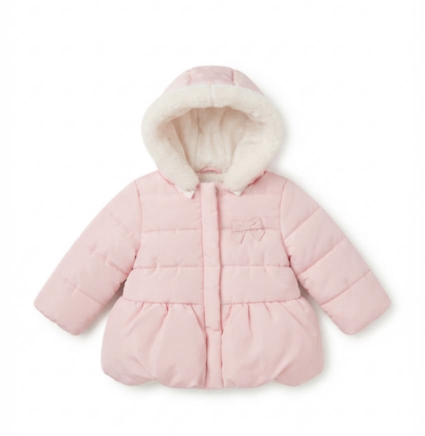 Mayoral - Blush Pink Puffer Jacket