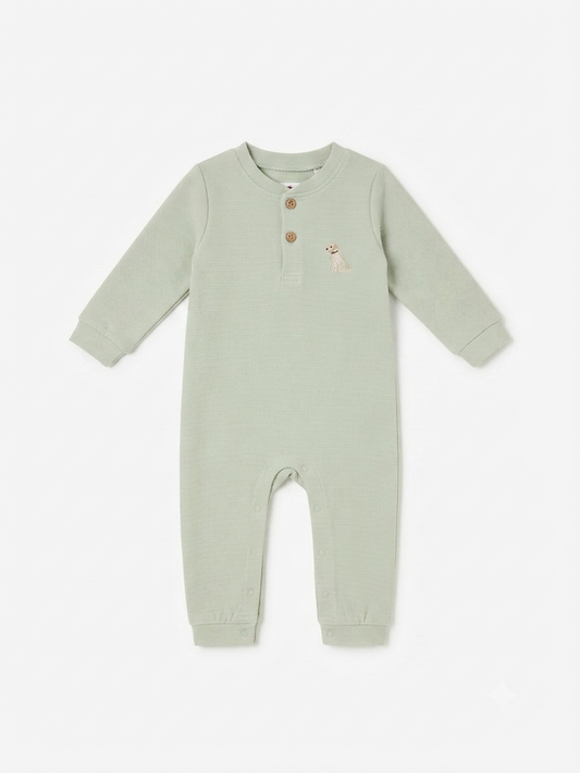 Banana Split - Puppy Boys Romper