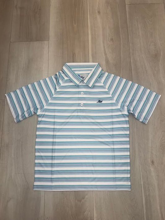 South Bound - Navy/Nile/Fog Polo