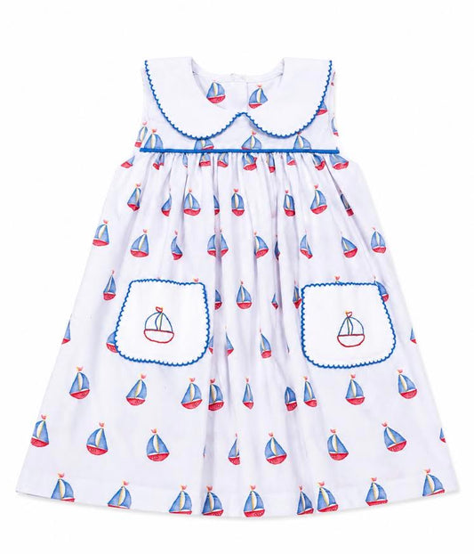 Three Sisters- Sailboat Dress