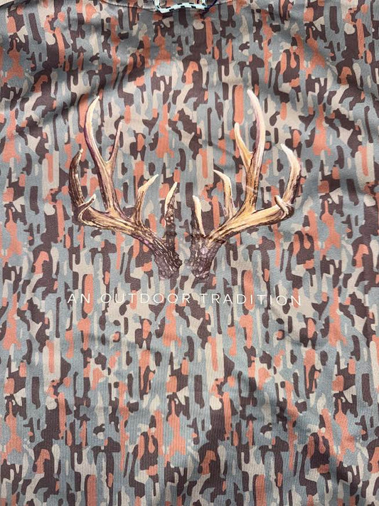Prodoh - Boy's Camo Peformance Hoodie T-Shirt