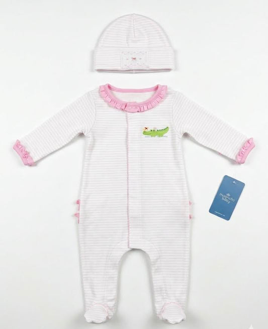 Magnolia Baby - Bayou Babies Footie & Hat