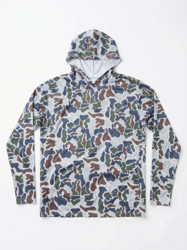 Properly Tied - Boys Sportsman Performance Terra Camo Hoodie