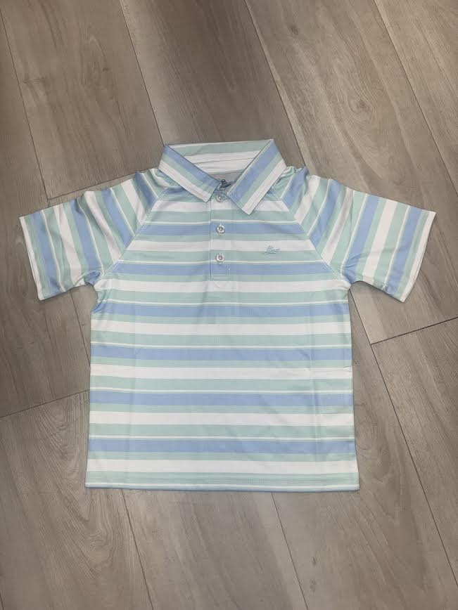 South Bound - Blue Bell/Dusty/Aqua Polo