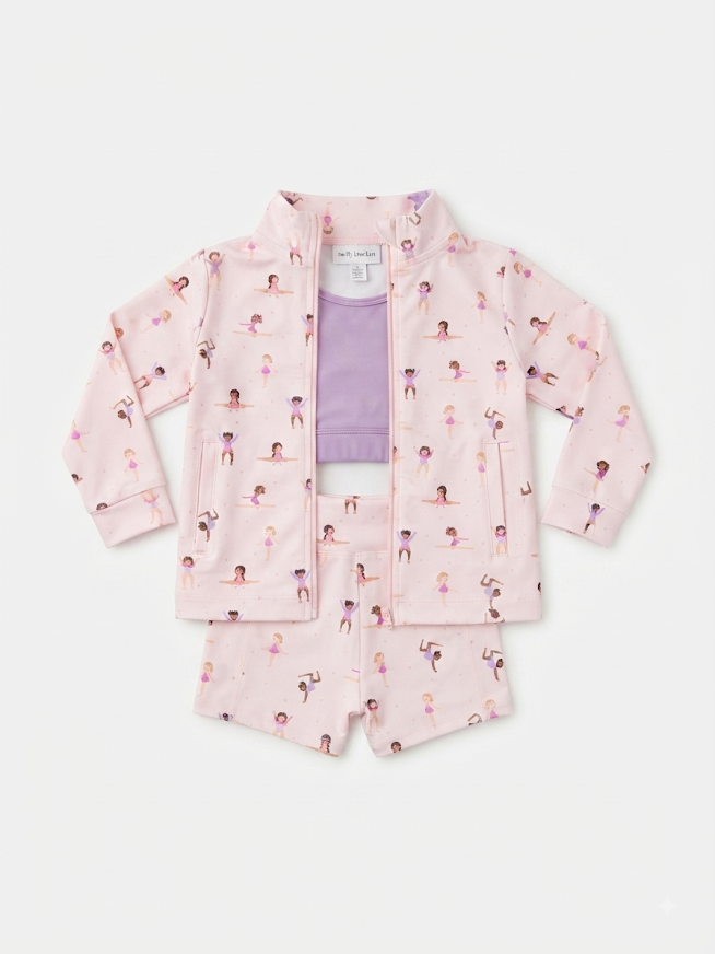 Angel Dear - Girl's Athletic 3 Piece Set