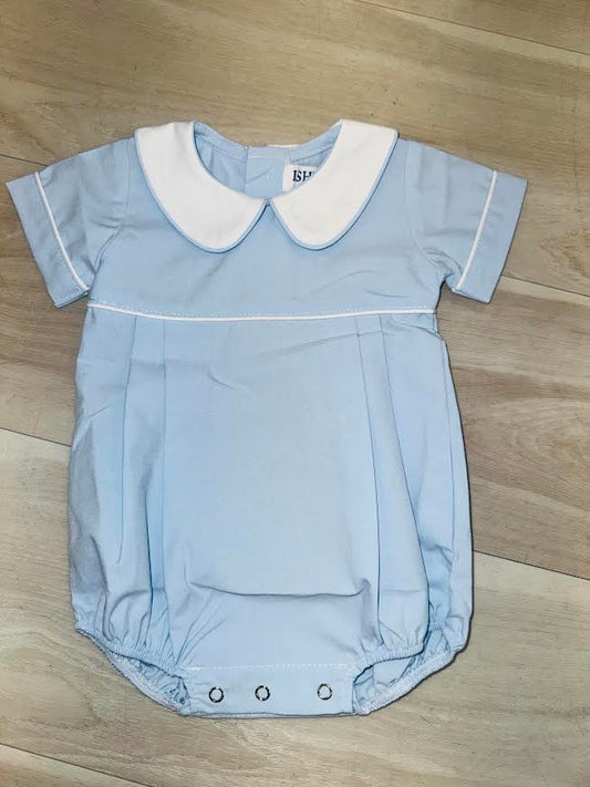 Ishtex - Blue Poplin Boy's Bubble