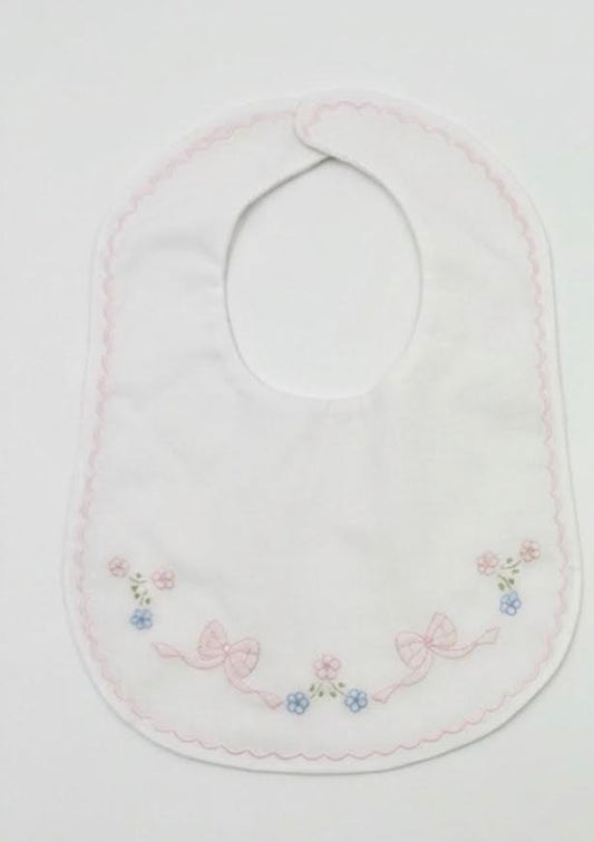 Auraluz - Bow & Flowers Bib