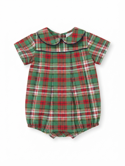 Bailey Boys - Boy's Christmas Plaid Bubble