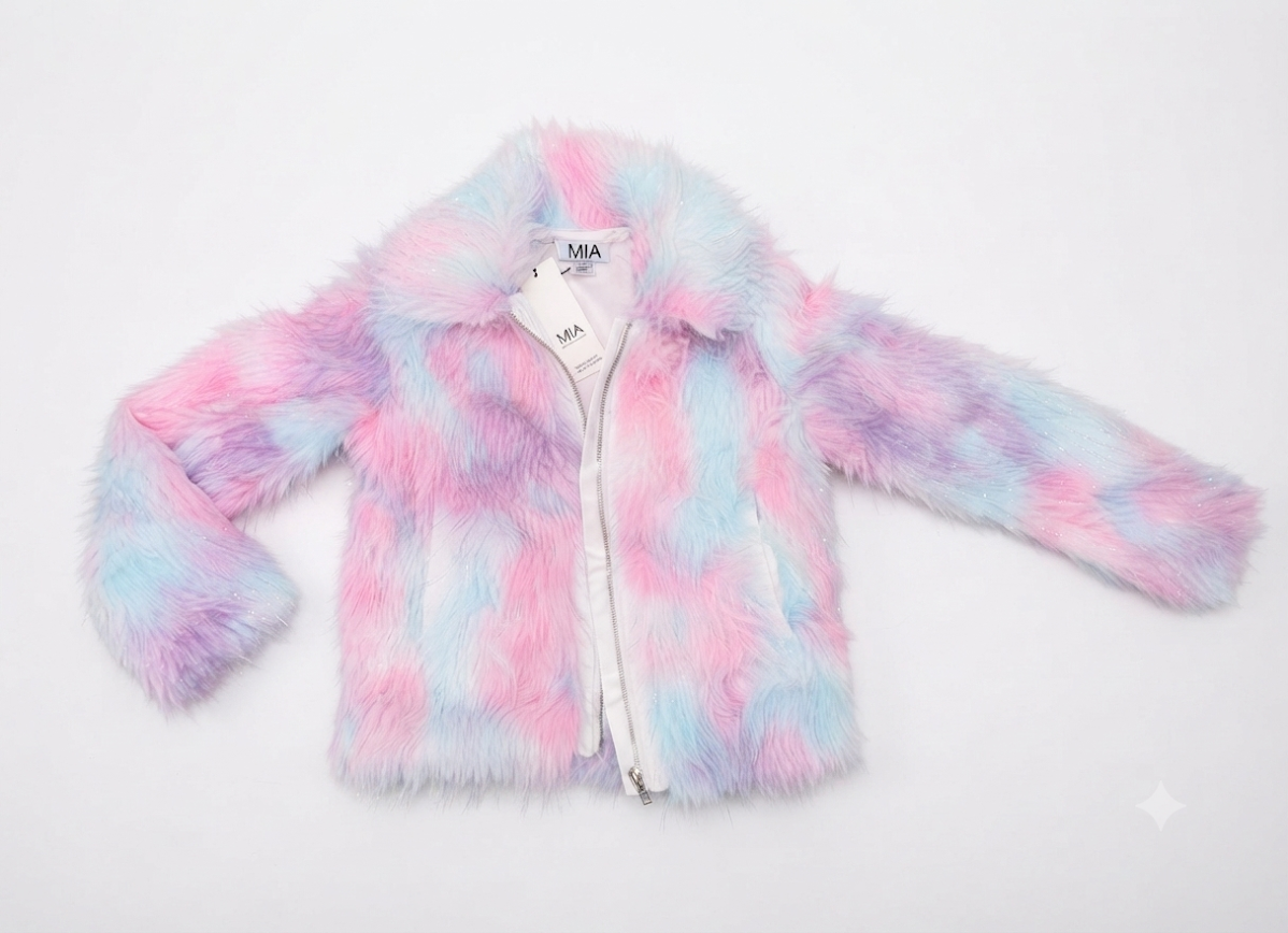 MIA NEW YORK - Pastel Fuzzy Jacket
