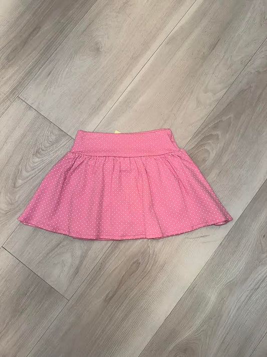 Acvisa - Light Pink Gingham Print Skort
