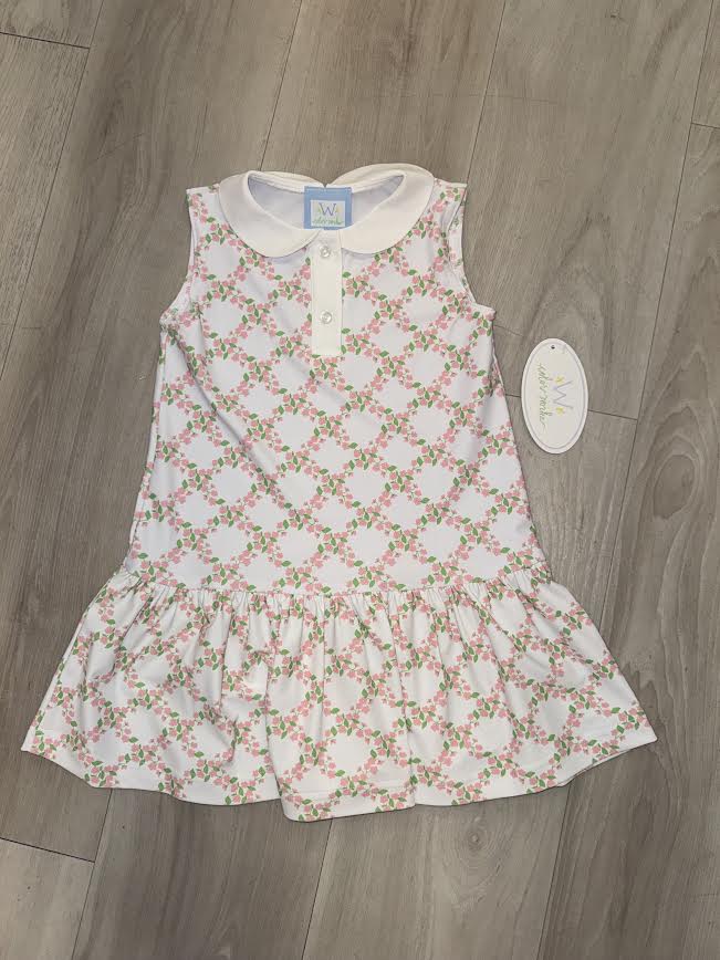 Funtasia - Floral Polo Dress