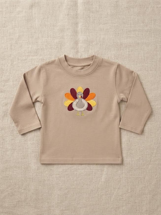 Luigi - Boy's Sand Turkey L/S T-Shirt