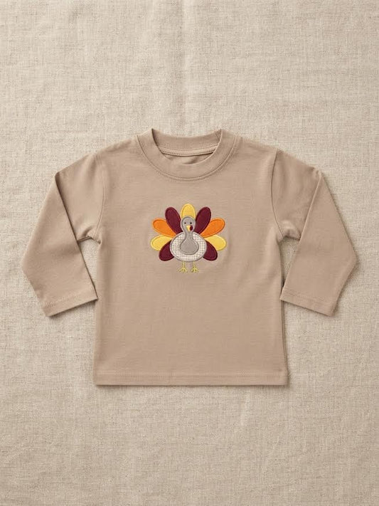 Luigi - Boy's Sand Turkey L/S T-Shirt