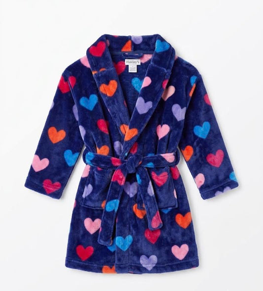 Hatley - Little Girl's Heart Bathrobe