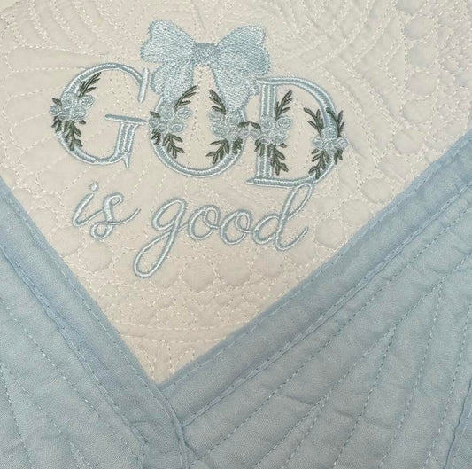 Zsa Zsa & Lolli - Blue God Is God Quilt