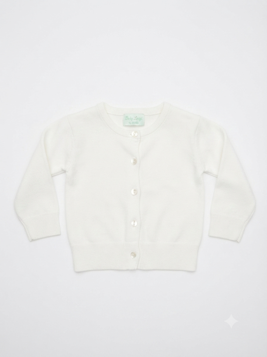 Julius Berger - White Knit Cardigan