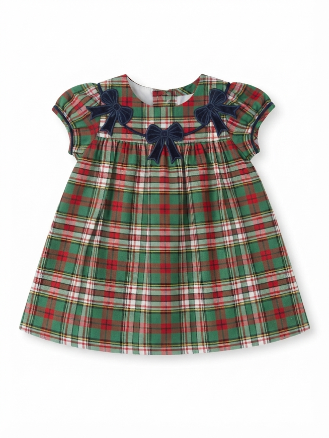 Bailey Boys - Girl's Christmas Plaid Float Dress