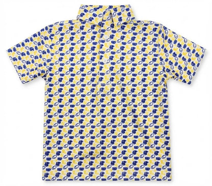 Bald Head Blues - Fighting Tiger Polo