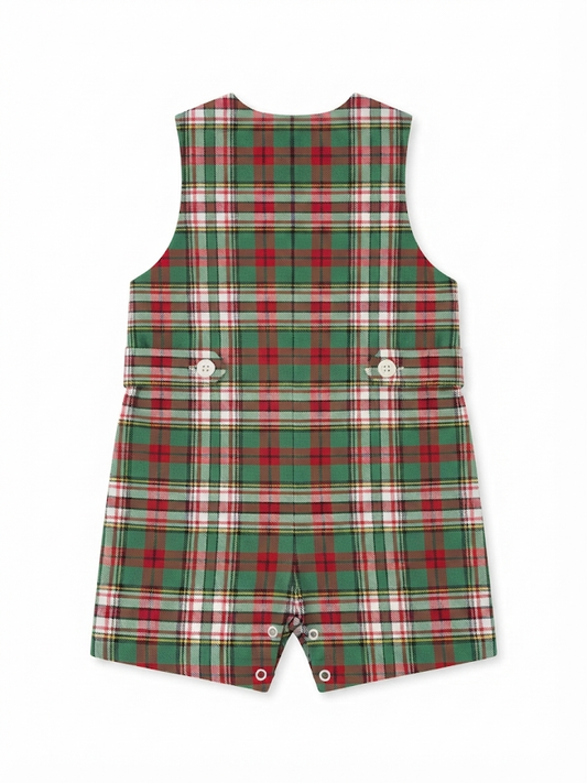 Bailey Boys - Boy's Christmas Plaid Jon Jon