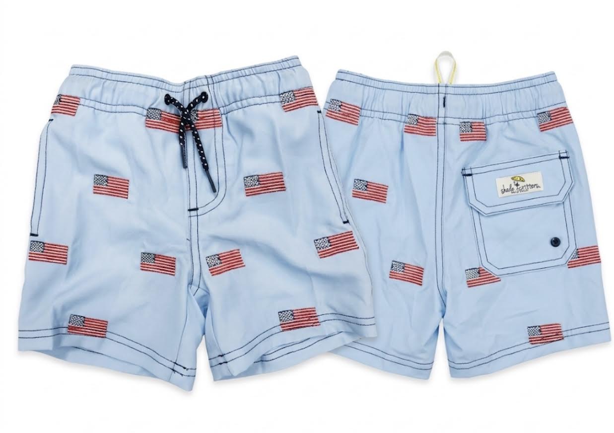 Shade Critters - Boy Trunks Americana Icon