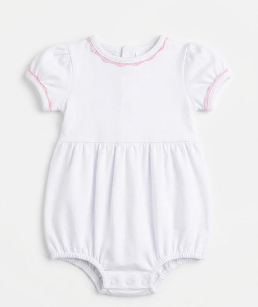 Magnolia Baby - Girls Pink Joy SS Bubble