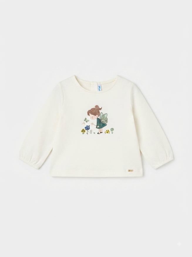 Mayoral - Girl's Fairy L/S Shirt