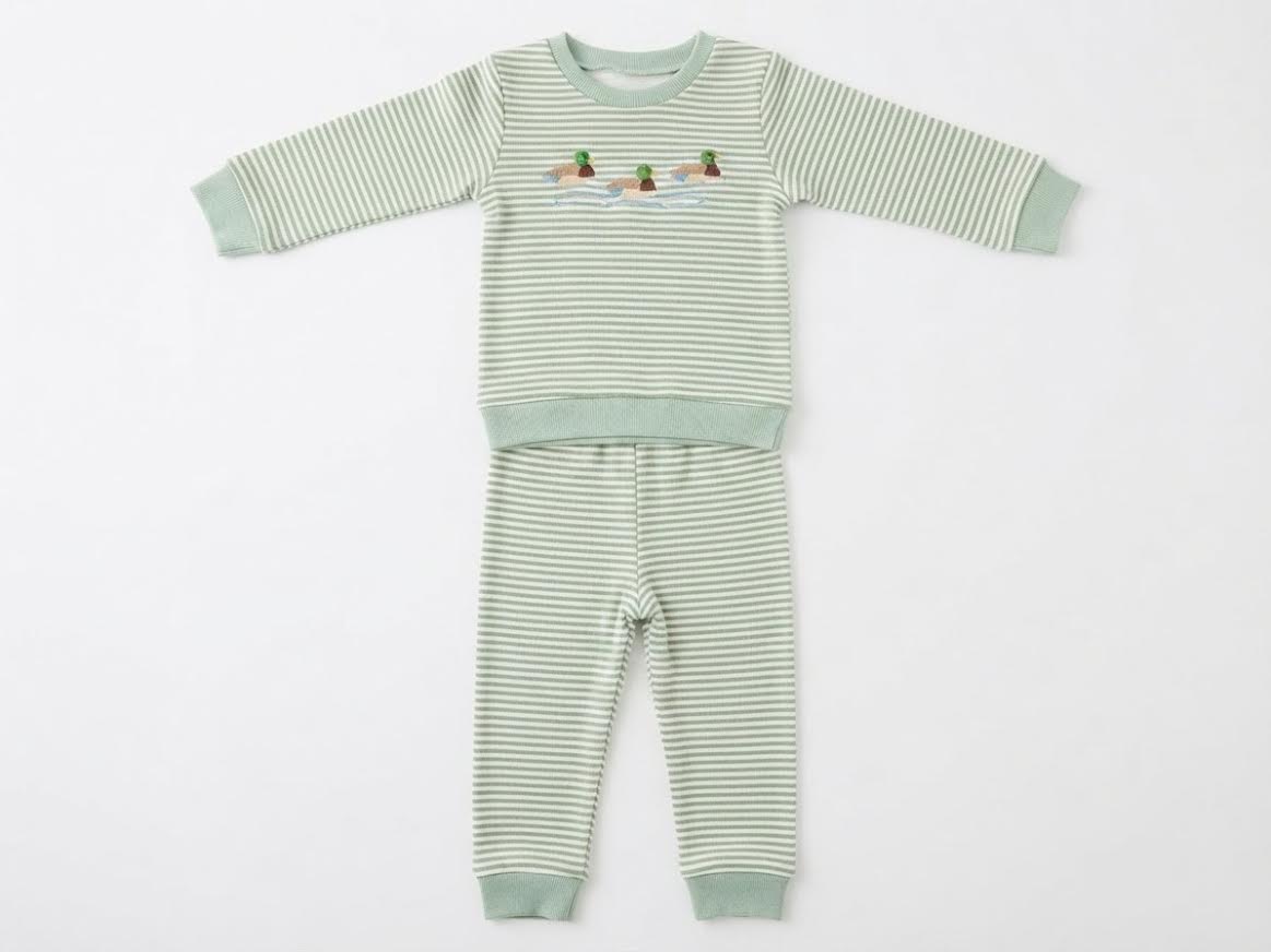 Emma Jean - Boy's Mallard Duck Jogger Set