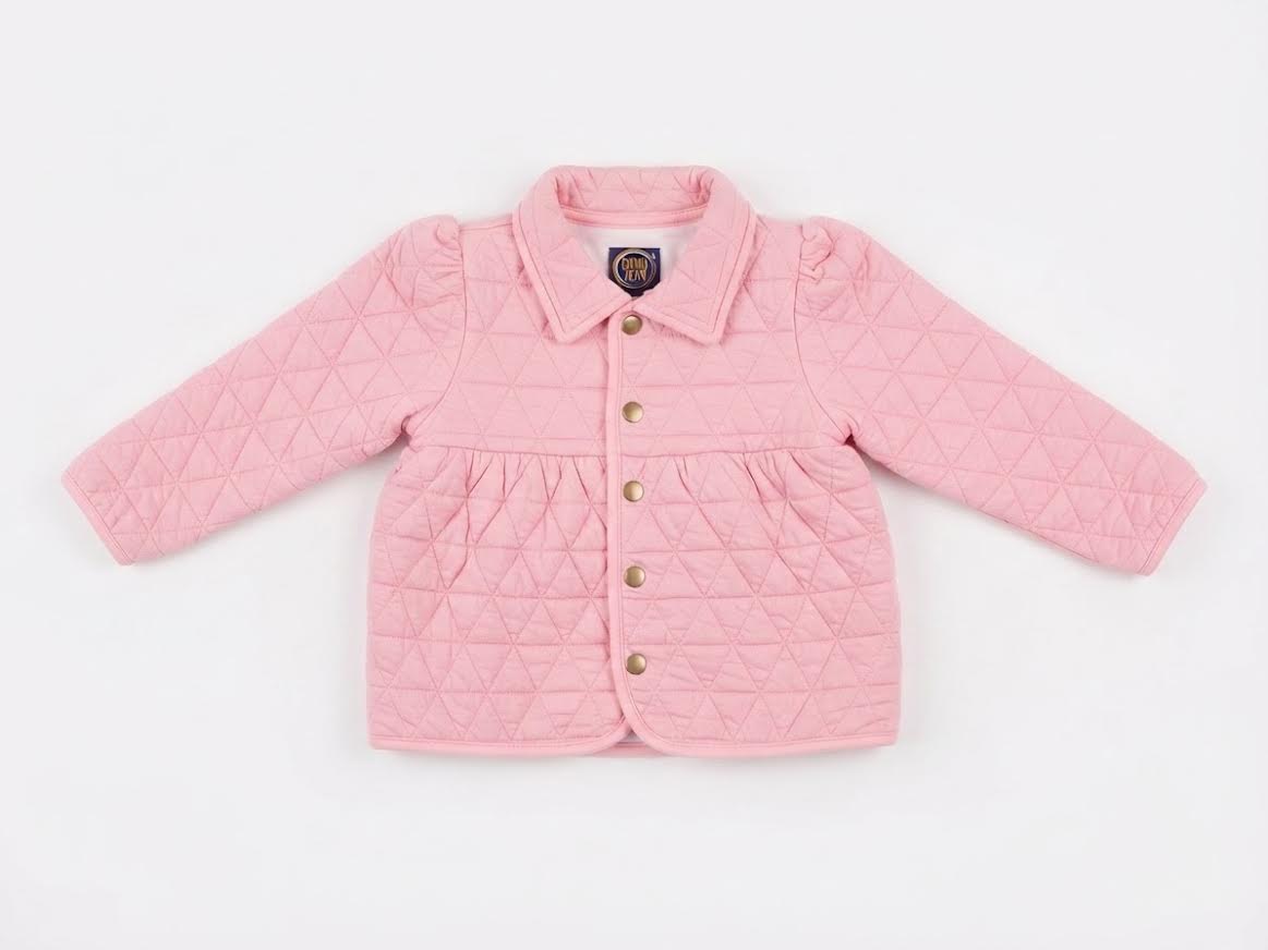 Emma Jean - Pink Claudia Puffer Jacket
