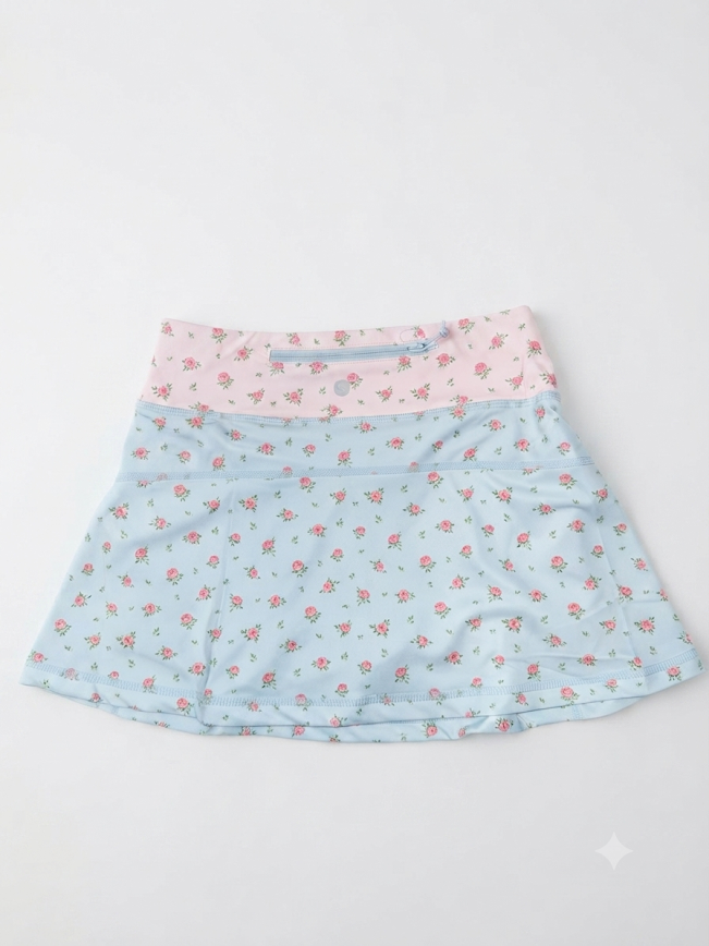 Swoon Baby - Fancy Floral Tennis Skirt