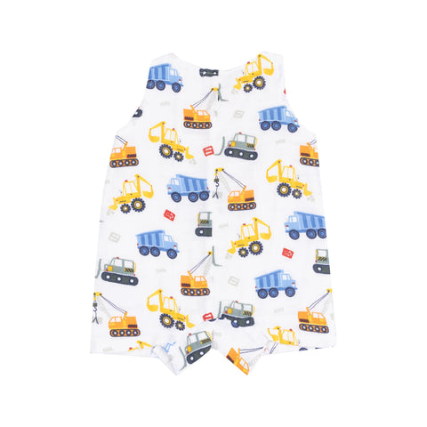Angel Dear- Cool Construction Short Romper