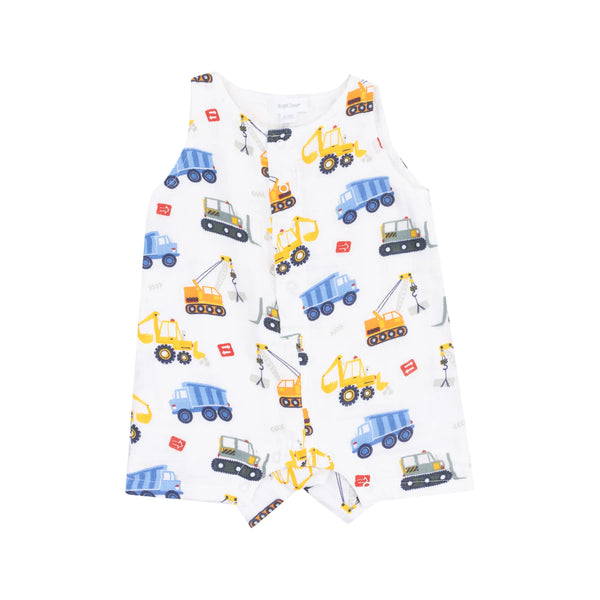Angel Dear- Cool Construction Short Romper