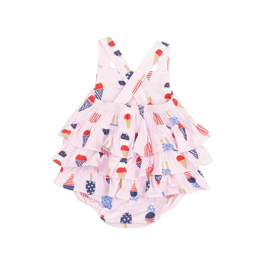 Angel Dear- American Ice Cream Ruffle Sunsuit