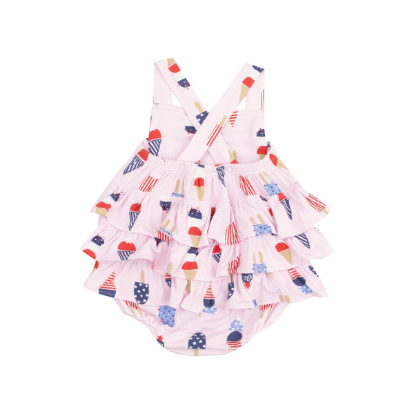 Angel Dear- American Ice Cream Ruffle Sunsuit
