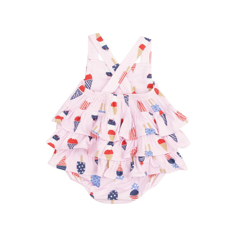 Angel Dear- American Ice Cream Ruffle Sunsuit