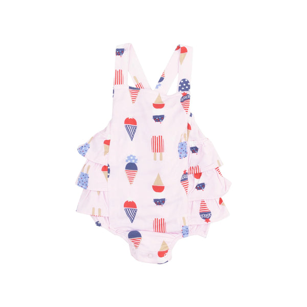 Angel Dear- American Ice Cream Ruffle Sunsuit