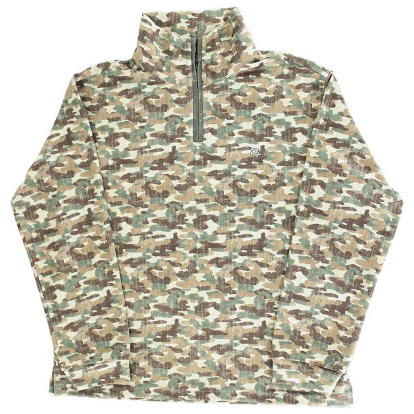 J. Bailey - Glenn Half zip - Camo