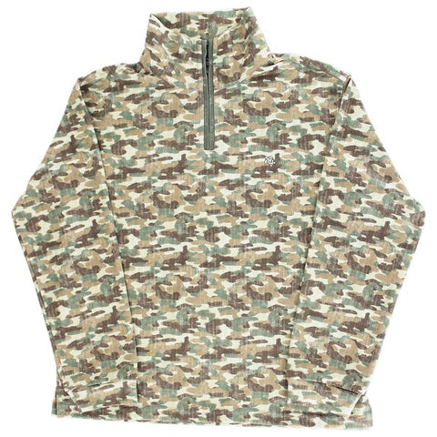 J. Bailey - Performance Half zip - Camo